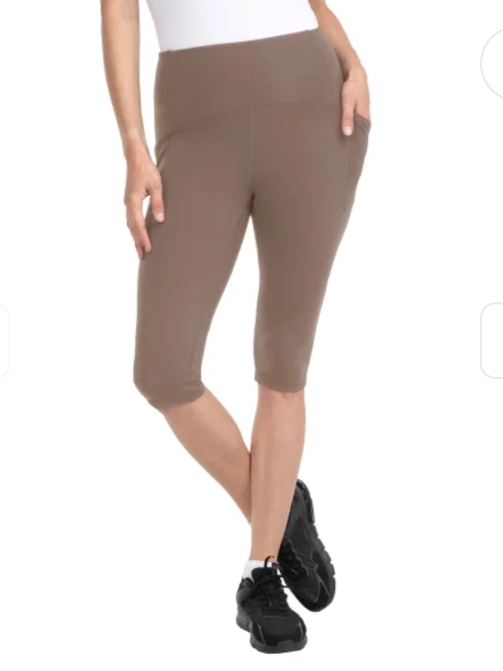 ☀️Spyder Active Knee Length Leggings Brown XL
